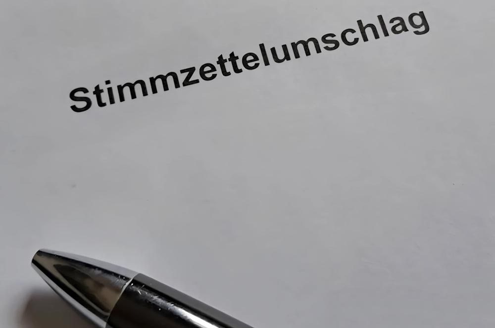 Stimmzettelumschlag
