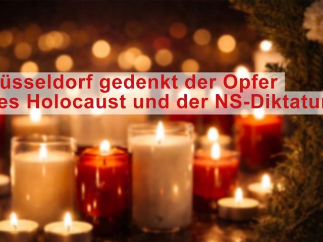 Gedenkveranstaltung für die Opfer des Holocaust und der NS-Diktatur